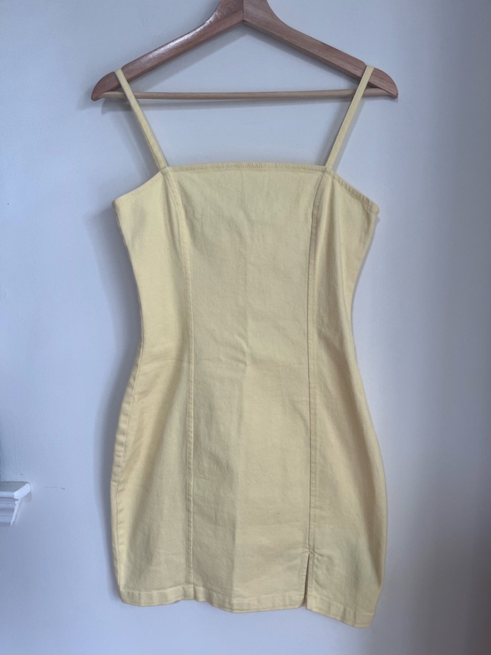 H&M Butter Yellow Mini Dress